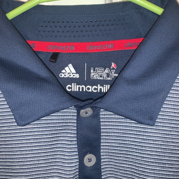 Adidas Climachill Golf Shirt - Picture 2 of 3